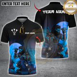 Maxcorners Darts Shadow Ninja Multioptions Personalized Name, Team Name Unisex 3D Shirts