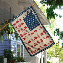 Maxcorners Camping Happy American US Flag VT24