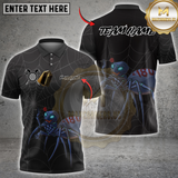 Maxcorners Deadly Spider Darts Personalized Name 3D Unisex Shirt