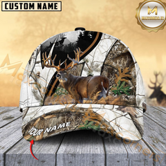 Maxcorners Camo Deer Hunting Cap Multicolor Personalized 3D Cap
