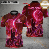 Maxcorners Disc Golf Sasquatch Forest Shirt Personalized Name, Team Name 3D Shirt (4 Colors)