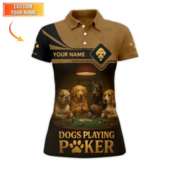 Maxcorners Dogs Playing Poker Shirt, Custom Poker Shirt, Gifts For Poker LoversLM1009