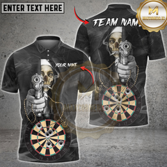 Maxcorners Darts Reaper Shooter Dartboard Personalized Name 3D Unisex Shirt