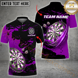 Maxcorners Darts Classic Dartboard Multicolor Options Personalized Name, Team Name 3D Shirt