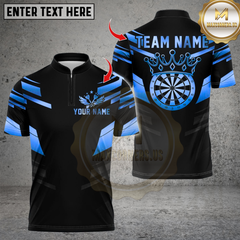 Maxcorner Darts King Dartboard Design Multicolor Customized Name, Team Name 3D Shirts