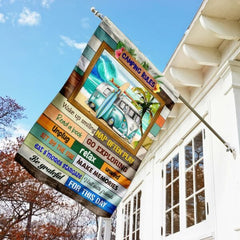 Maxcorners Camping Happy American US Flag VT26