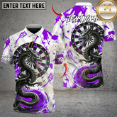 Maxcorners Darts Storm Dragon Dartboard Multicolor Customized Name Team Name 3D Shirts