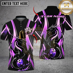 Maxcorners Dragon Bowling Jerseys Multicolor Customized Name, Team Name 3D Shirts