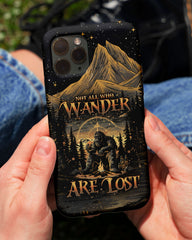 Maxcorners Not All Who Wander Are Lost Bigfoot Compass Phone Case LM2101