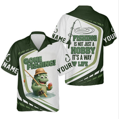 Maxcorners Gone Fishing, Fishing Is Not Just A Hobby, It's A Way Of Life SPF Shirts, Fishing Shirts For Men, Fisherman Gift