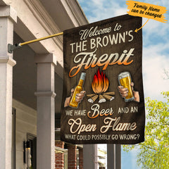 Maxcorners Camping Firepit Garden Flag 22