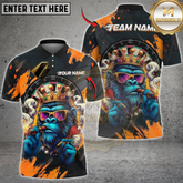 Maxcorners Darts Gorilla Dartboard Multicolor Customized Name, Team Name 3D Shirt