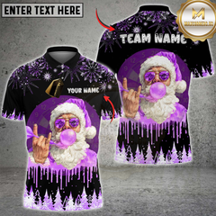 Maxcorners Darts Santa Bubblegum Multicolor Customized Name, Team Name 3D Shirt