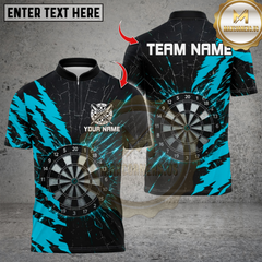 Maxcorners Darts DartsBoard Break Glass Multicolor Customized Name, Team Name 3D Shirts