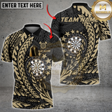 Maxcorners Darts Tribal Multicolor Customized Name, Team Name 3D Shirts