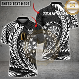 Maxcorners Darts Tribal Multicolor Customized Name, Team Name 3D Shirts