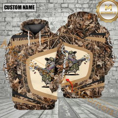 Maxcorners Custom Name Funny Dove Field Camo Art All Over Print Shirt
Best Gift For Hunter