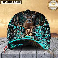 Maxcorners Deer Skull Hunting Camo Cap Multicolor Personalized Cap