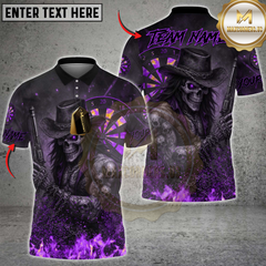 Maxcorners Darts Reaper Gunslinger Multicolor Customized Name, Team Name 3D Shirts
