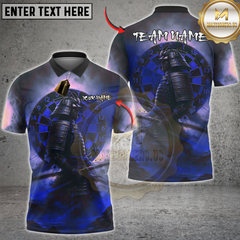 Maxcorners Darts Samurai Smoke Dartboard Multicolor Customized Name, Team Name 3D Shirts