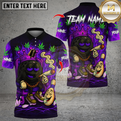 Maxcorners Bowling King Smoking Ball Multicolor Customized Name, Team Name 3D Shirts