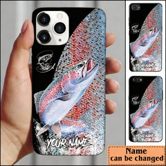 Maxcorners Classic Trout Fishing Skin Personalized Name Phone Case LM1812