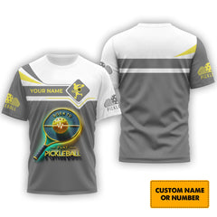 Maxcorners Born To Play Pickleball 3D T-Shirts, Pickleball Polo Shirt, Gift For Pickleball Player