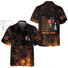 Maxcorners Bowling Beast Custom Hawaiian Shirt