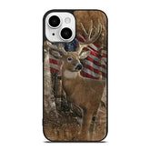 Maxcorners DEER HUNTING AMERICAN FLAG - Personalized Hunting Phone Case Full Wrap Phone Case LM0812