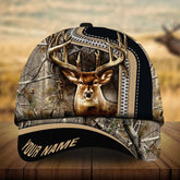 Maxcorners Premium Loralle Deer Hunting Personalized Hats 3D Multicolored
