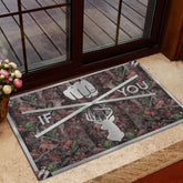 Maxcorners Hunting Rubber Doormat, Hunting IF You Hunter Welcome Doormat, Indoor Outdoor Door Mat, Home Decor
LM1611