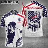 Max Corner Customized Name Golf Lover Art Multicolor Sport Jersey Pattern Custom 3D Polo Shirt