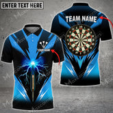 Maxcorners Darts Lightning Sport Jersey Pattern Color Options Personalized Name, Team Name Unisex 3D Shirt