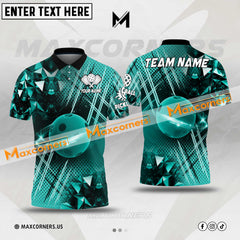 Maxcorners Pickleball Multicolor Premium Pattern Personalized Name, Team Name 3D Shirt