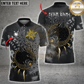 Maxcorners Bowling Skoll Norse Rune Graphic Multioptions Customized Name, Team Name 3D Shirt (5 Colors)