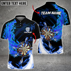 Maxcorners Breath Of Fire Darts Multicolor Option Personalized Name 3D Shirt
