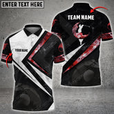 Maxcorners Golf Smoke Multicolor Option Customized Name 3D Shirt