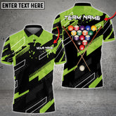 Maxcorners Billiards Sport Style Personalized Name, Team Name Unisex Shirt ( Multicolor Options )