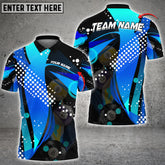 Maxcorners Personalized Billiards Color Style, Team Name Unisex Shirt