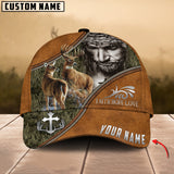 Maxcorners Premium Hunting Deer Faith Hope Love Personalized Hats 3D Multicolored