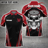 Maxcorners Darts Skull Head Personalized Name, Team Name Unisex 3D Shirt ( More Color Options )