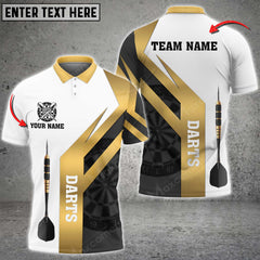 Maxcorners Darts D Color Options Personalized Name, Team Name Unisex 3D Shirt