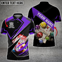 Maxcorners Bingo Premium Multicolor Option Customized Name 3D Shirt