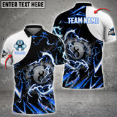 Maxcorners Billiards Thunder Impact Personalized Name, Team Name Unisex Shirt ( 6 Colors )