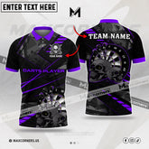 Maxcorners Darts Cool Skull Multicolor Option Customized Name 3D Shirt
