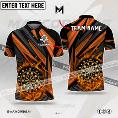 Maxcorners Darts Laser Fire Multicolor Option Customized Name 3D Shirt