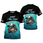 Maxcorners Wishin I Was Fishin UV Shirts For Men, Long Sleeve Fishing Shirts, Fishing UPF Shirts, Funny Fishing Shirt