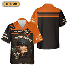 Maxcorners Don't Bobber Me SPF Shirts For Men, Funny Fishing T-Shirt, Hooded Sun Shirt, Men Long Sleeve Shirt