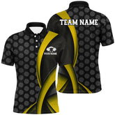 MaxCorners Pickleball Multi-Color, Pickleball Pattern Customized Name, Team Name 3D Polo Shirt For Men