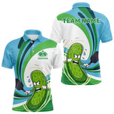 Maxxcorners Custom Funny ver3 Pickles Play Pickleball Polo Shirts For Men, Pickleball Team Shirt MT0307